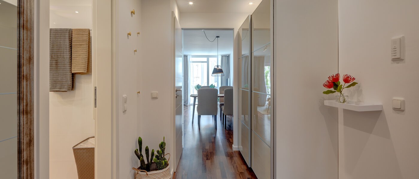 appartamento München Schwabing (rechts der Leopoldstraße) 01 ingresso/corridioio 11606