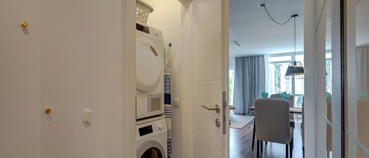 appartamento München Schwabing (rechts der Leopoldstraße) 02 ingresso/corridioio 11606