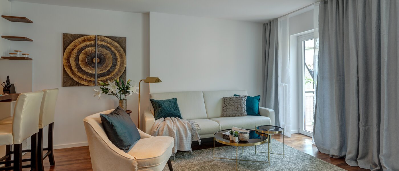 appartamento München Schwabing (rechts der Leopoldstraße) 02 zona living 11606