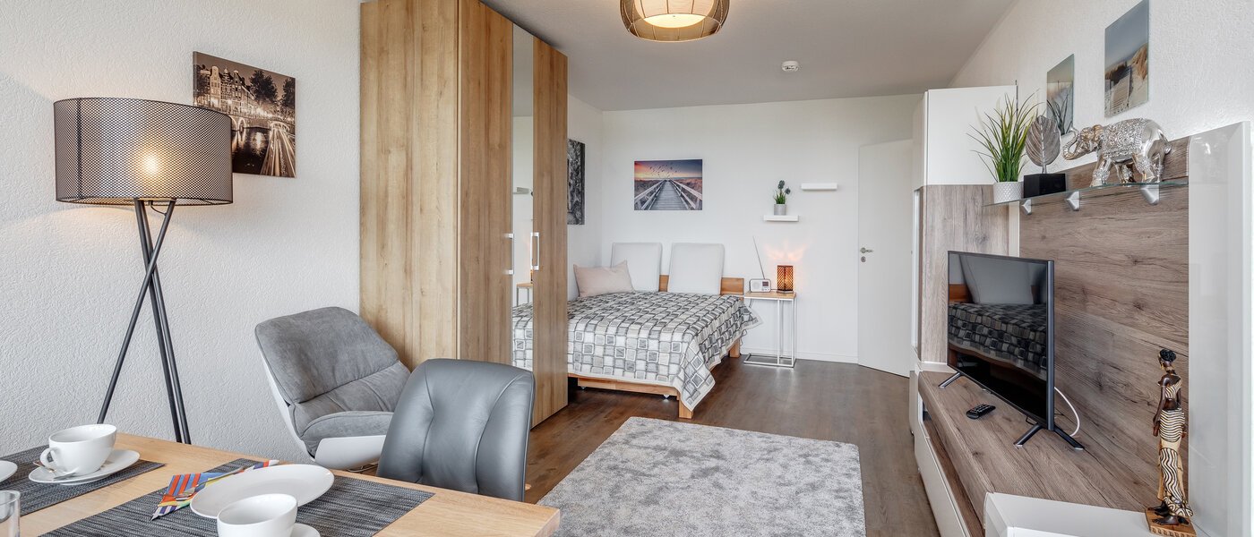 appartamento München Laim 01 zona living 11608