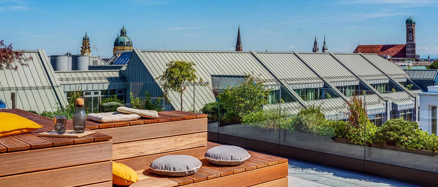 appartamento München Maxvorstadt 03 terazzo condiviso 11609