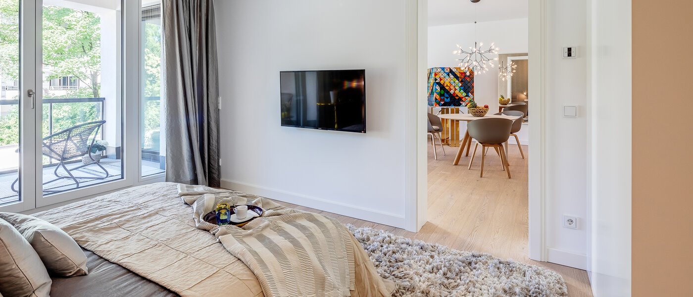 appartamento München Maxvorstadt 03 camera da letto 11609