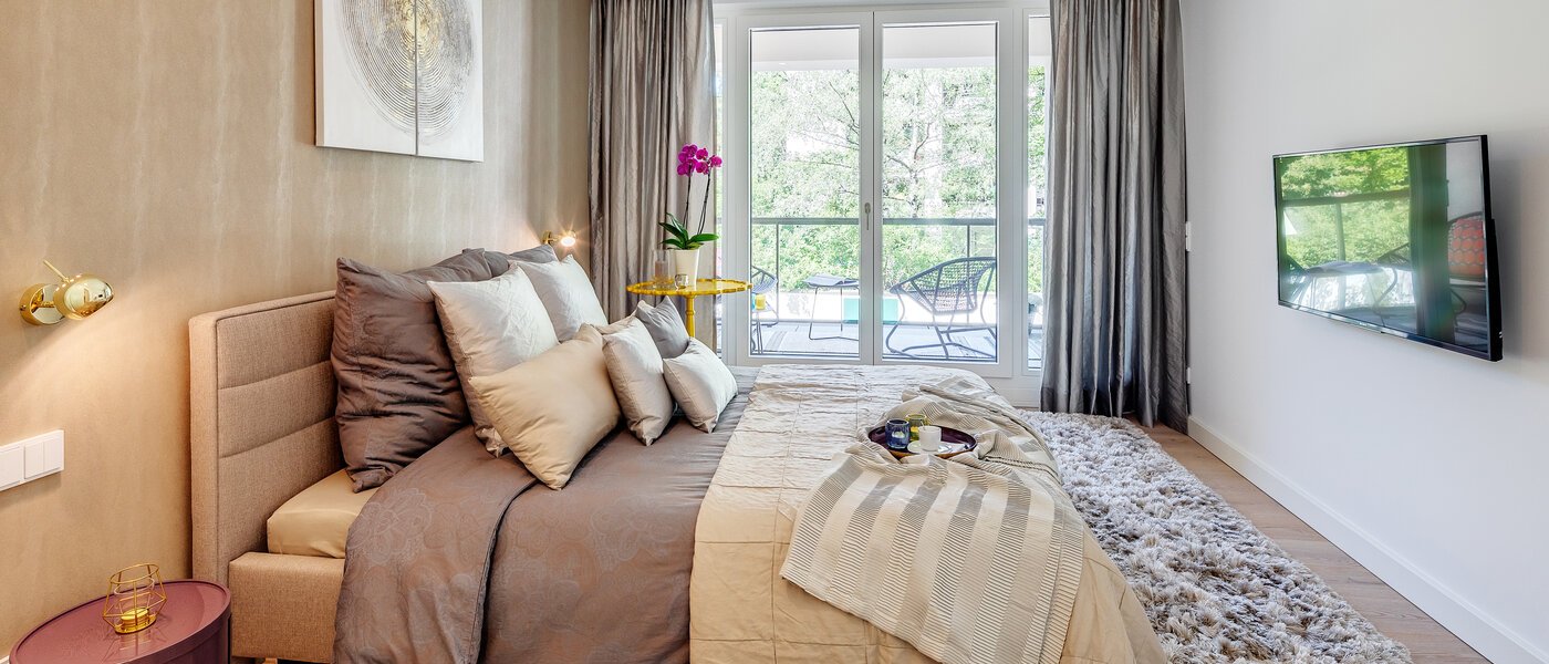 appartamento München Maxvorstadt 04 camera da letto 11609