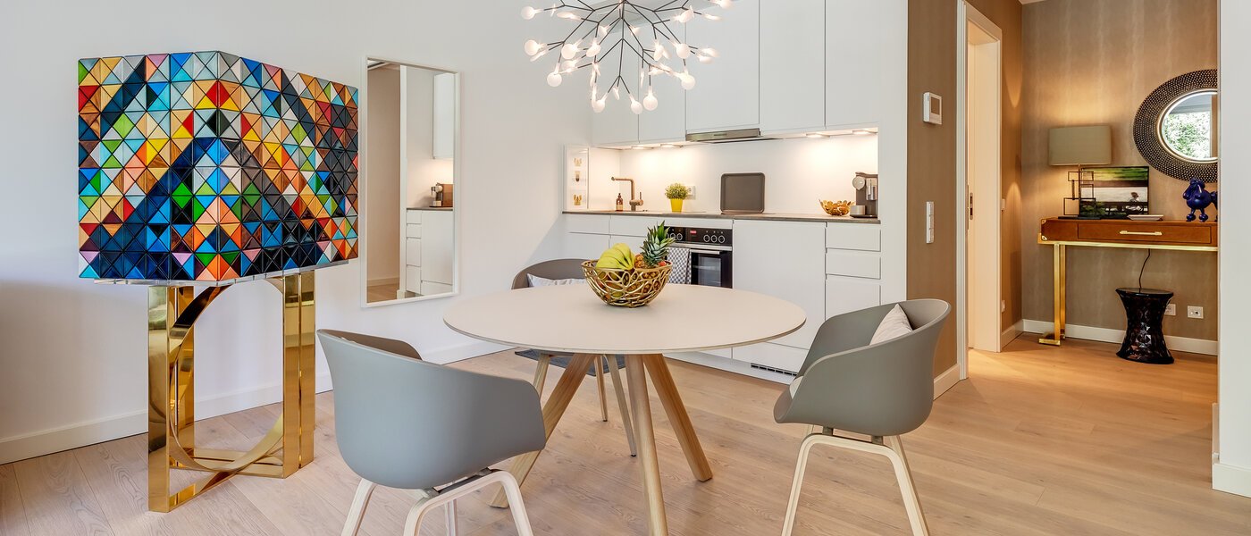 appartamento München Maxvorstadt 01 zona pranzo 11609