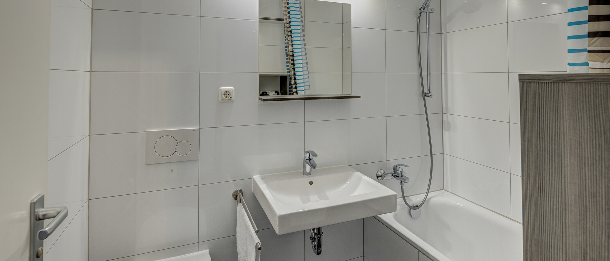 appartamento München Olympiadorf 01 bagno 11620