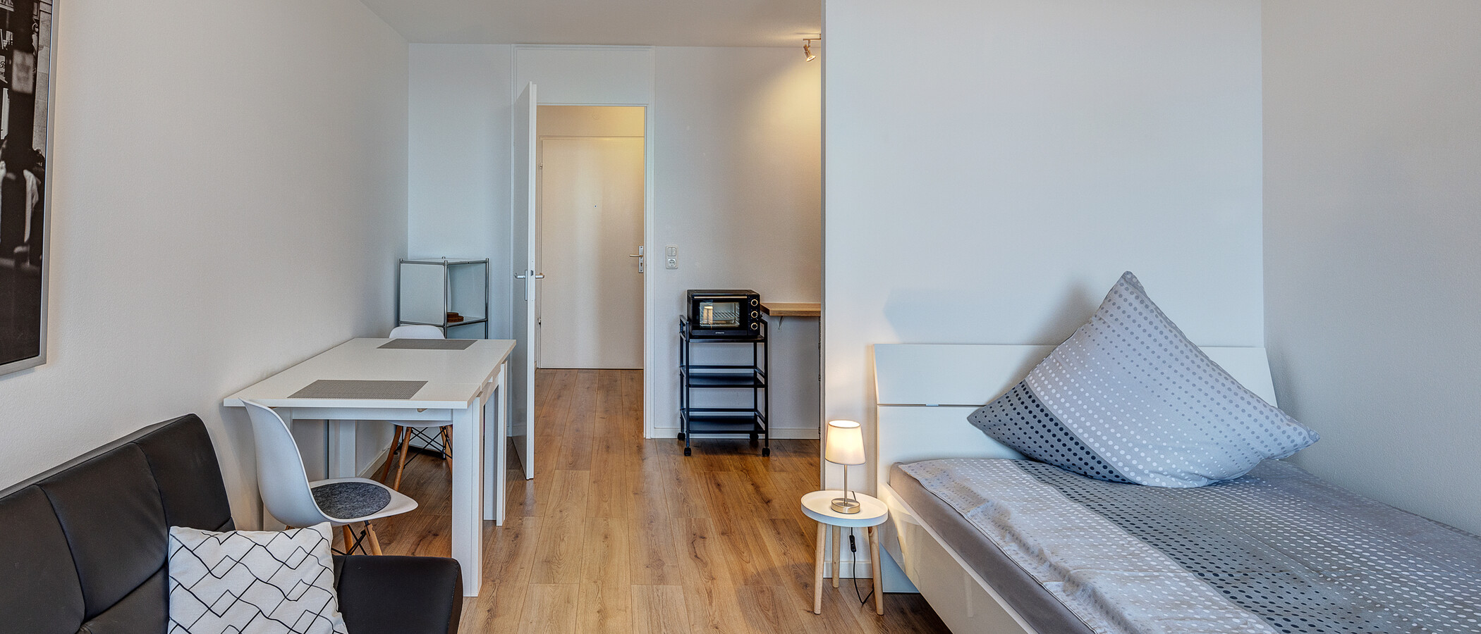 appartamento München Olympiadorf 04 zona living 11620