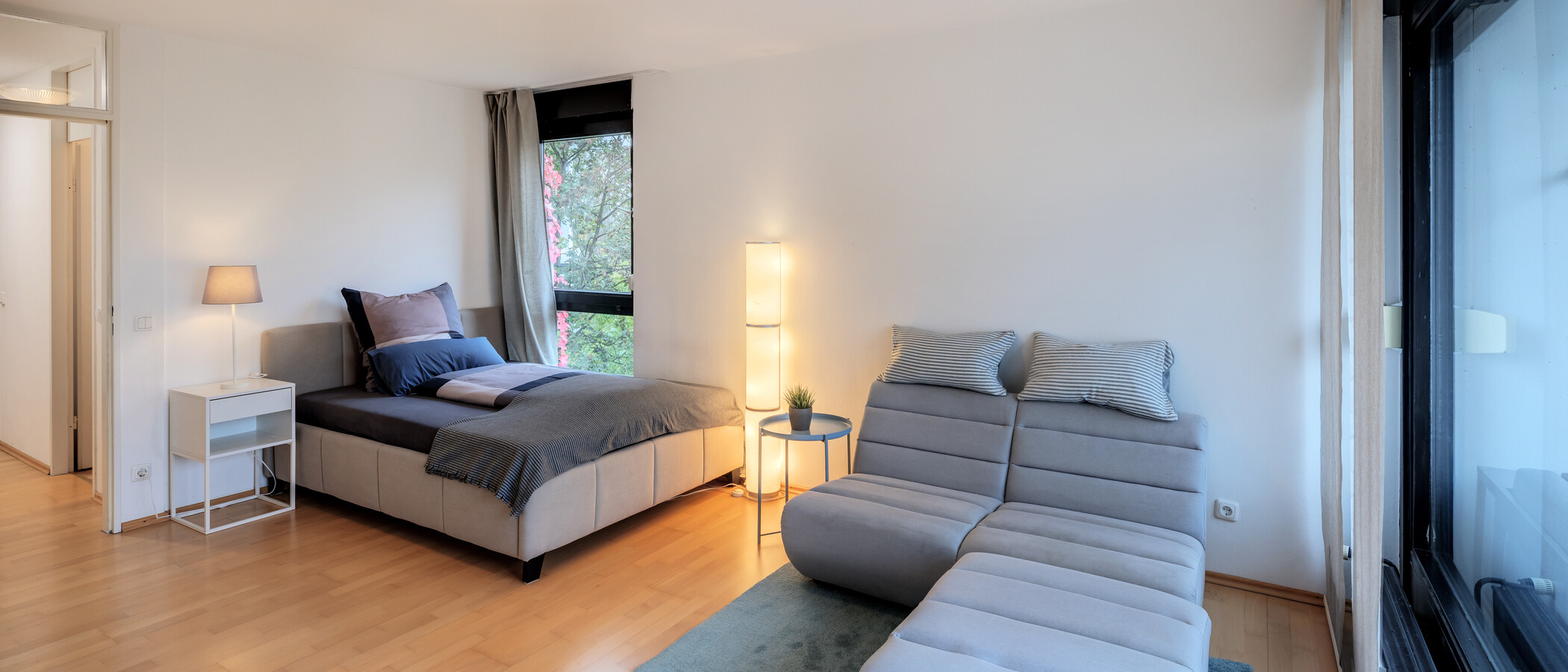 appartamento München Milbertshofen 01 zona living 11650