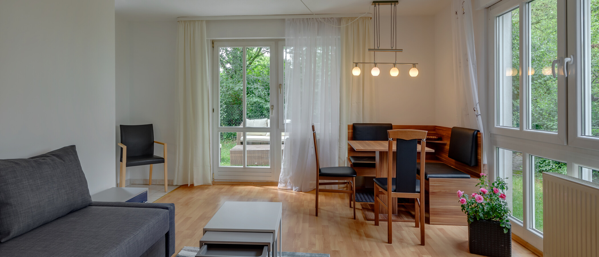 appartamento München Lerchenau 01 zona living 11659