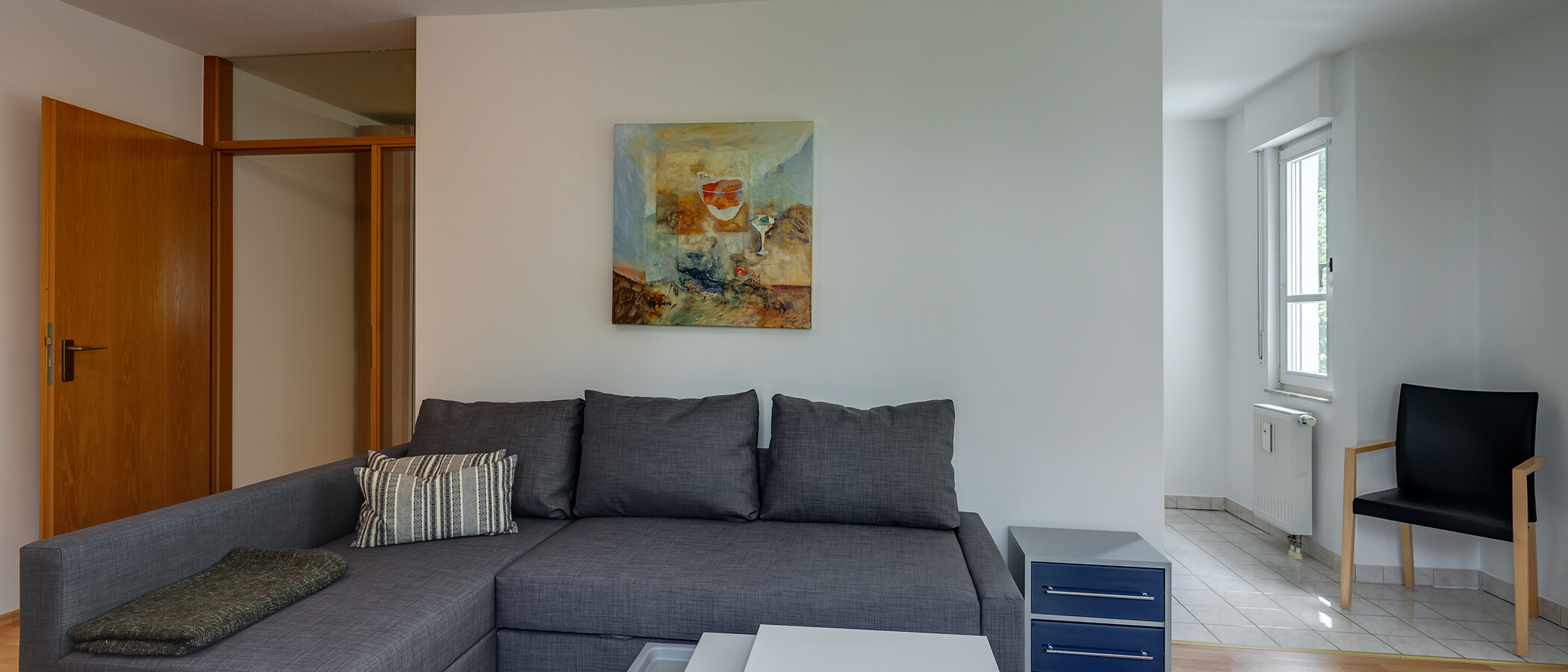 appartamento München Lerchenau 02 zona living 11659