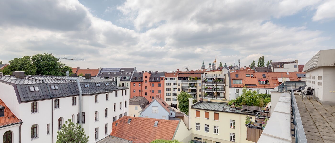 appartamento München Gärtnerplatzviertel 04 terazzo condiviso 11662