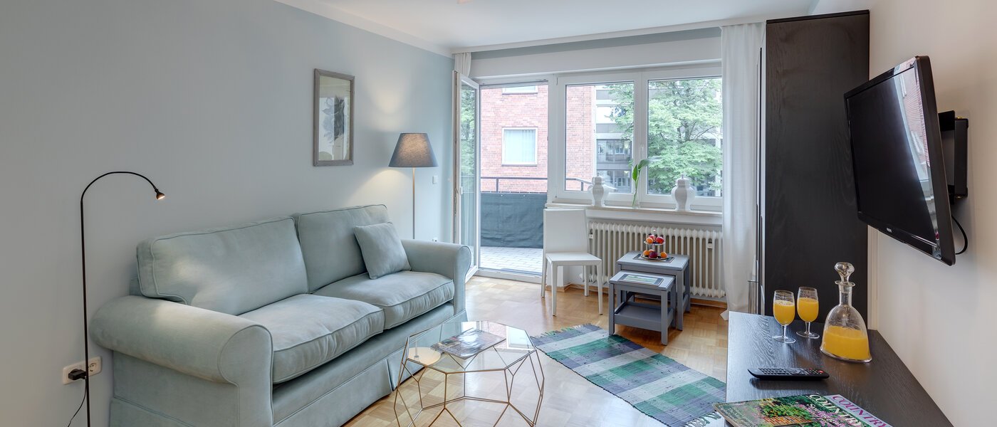 appartamento München Gärtnerplatzviertel 01 zona living 11662