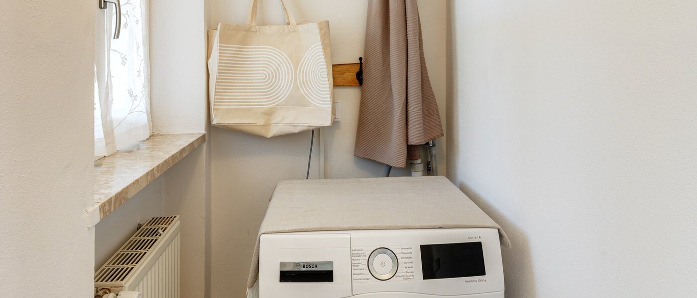 appartamento con giardino Feldafing 01 lavanderia 11698