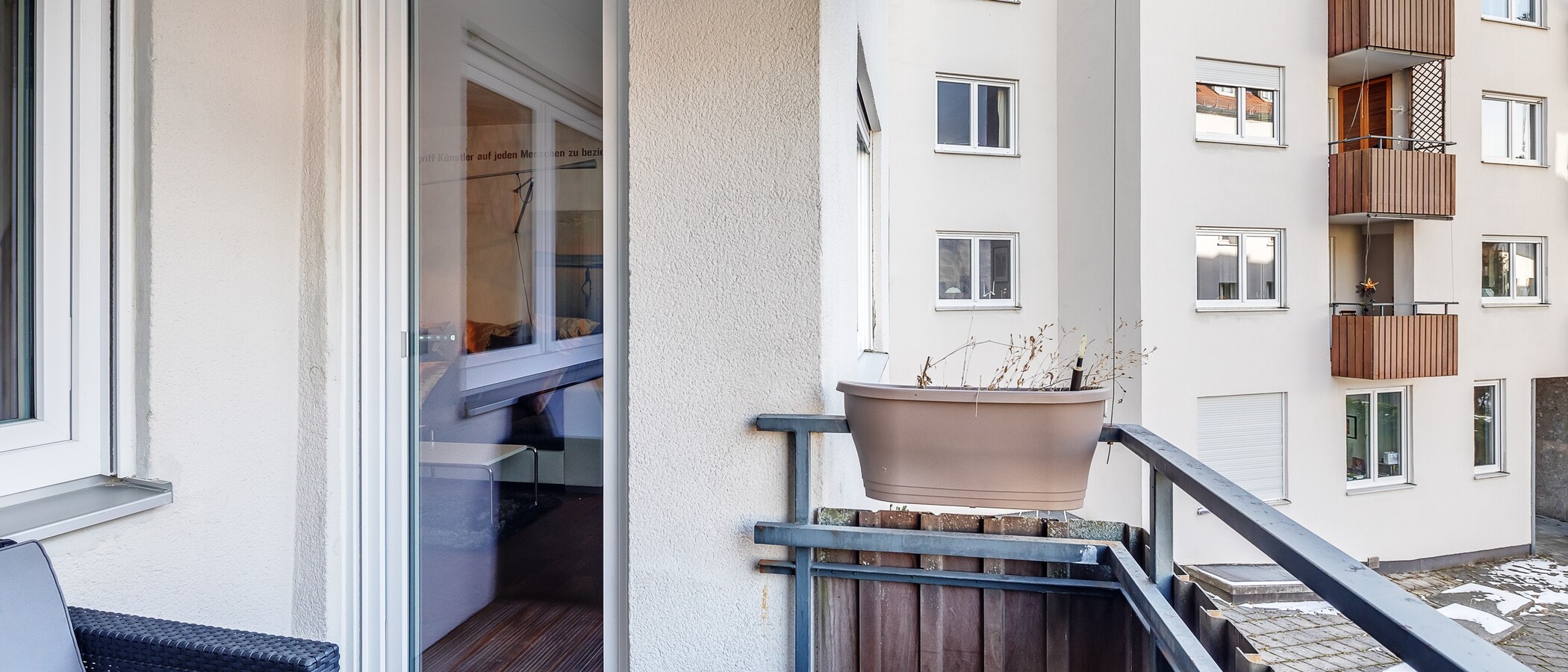 appartamento München Gärtnerplatzviertel 03 loggia 11709