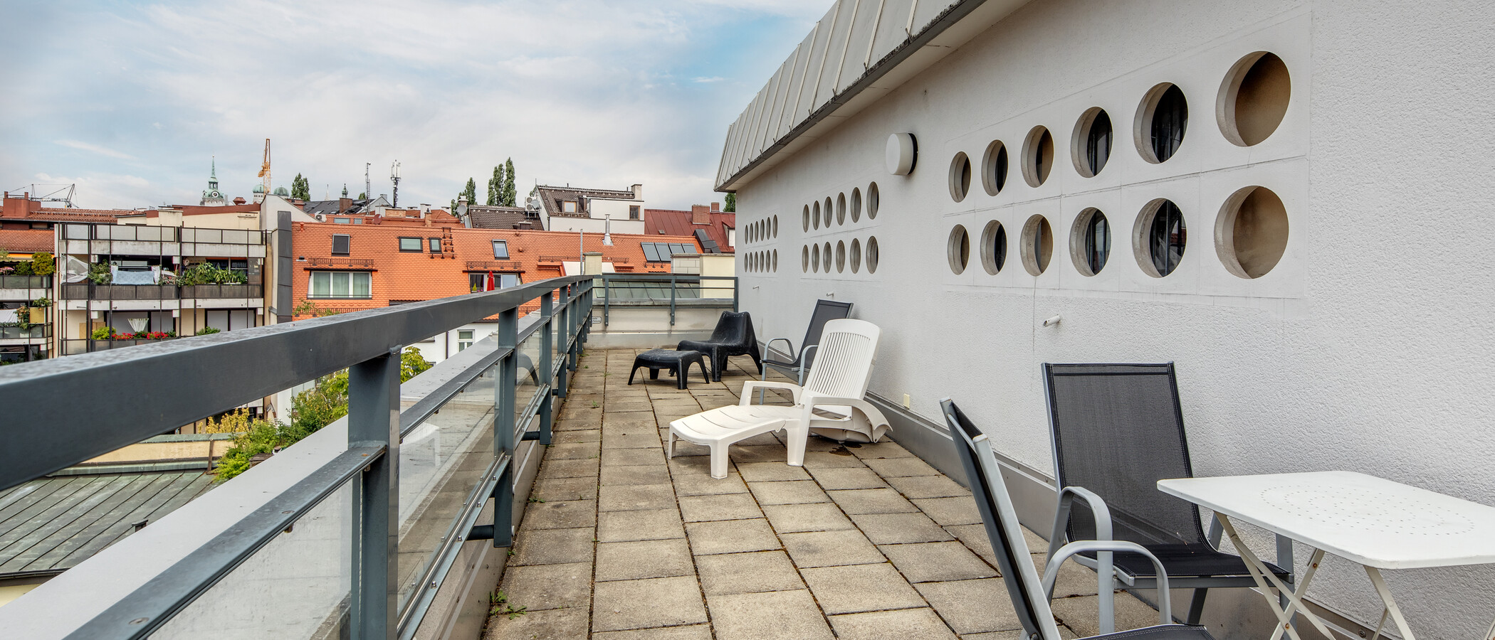 appartamento München Gärtnerplatzviertel 01 terazzo condiviso 11709