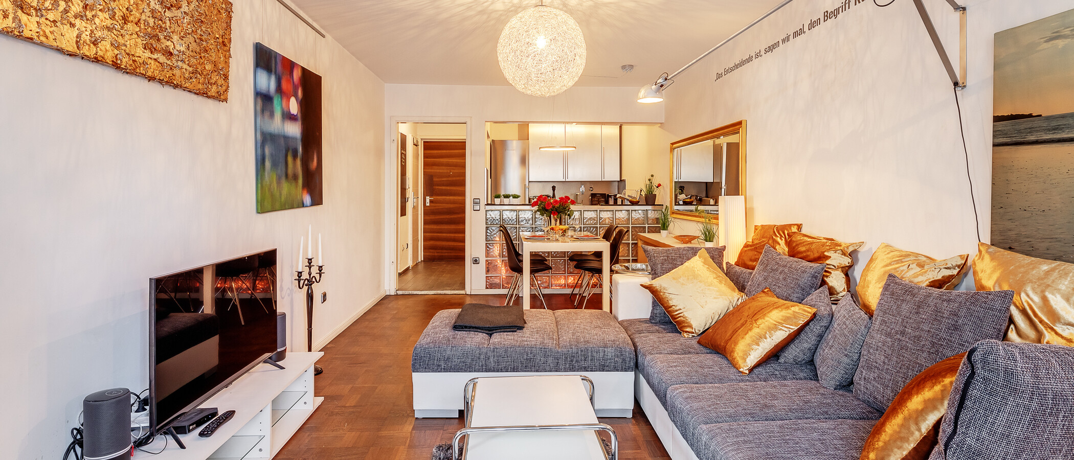 appartamento München Gärtnerplatzviertel 01 zona living 11709