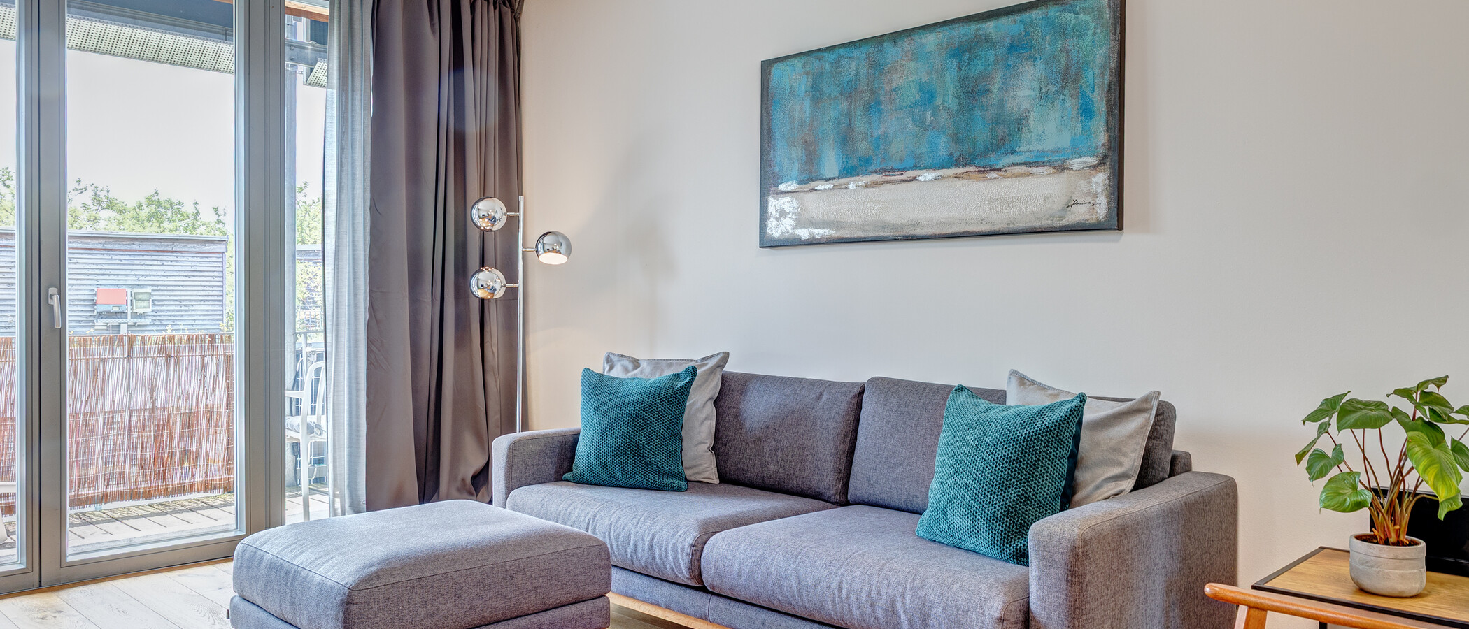 appartamento München Messestadt Riem 01 zona living 11711