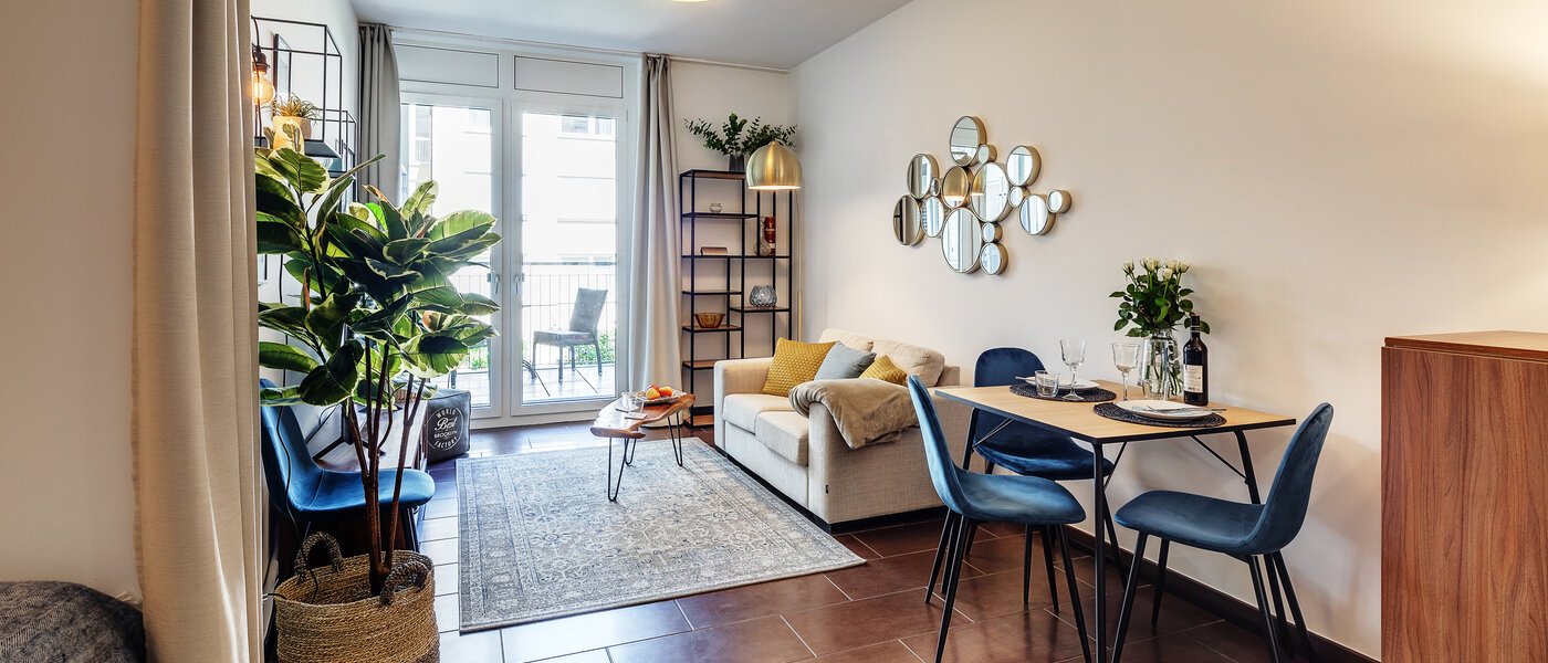 appartamento München Ludwigsvorstadt 02 zona living 11715