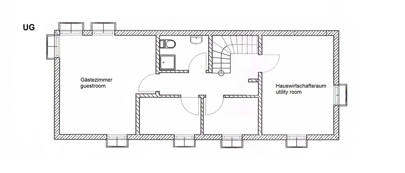 casa indipendente München Fasanerie 03 planimetria 11740