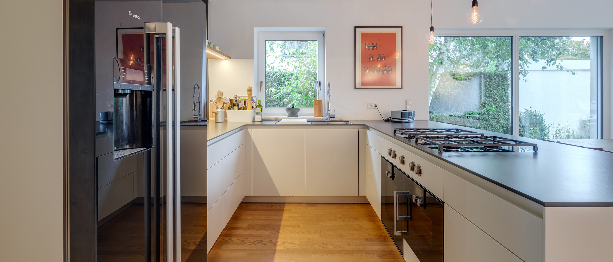 casa a schiera München Harlaching 01 cucina 11748