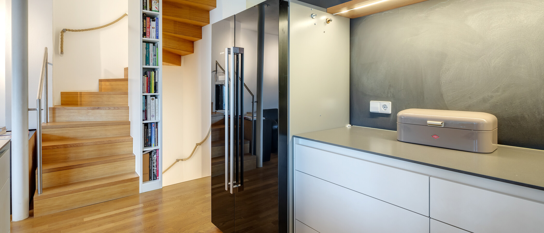 casa a schiera München Harlaching 03 cucina 11748