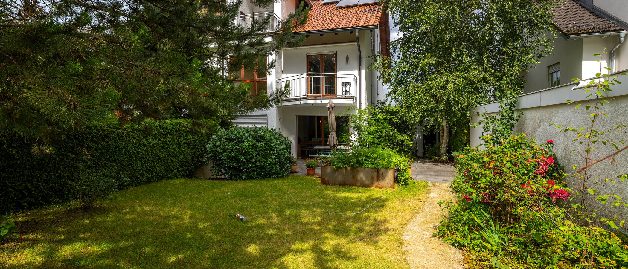 casa a schiera München Harlaching 01 giardino 11748