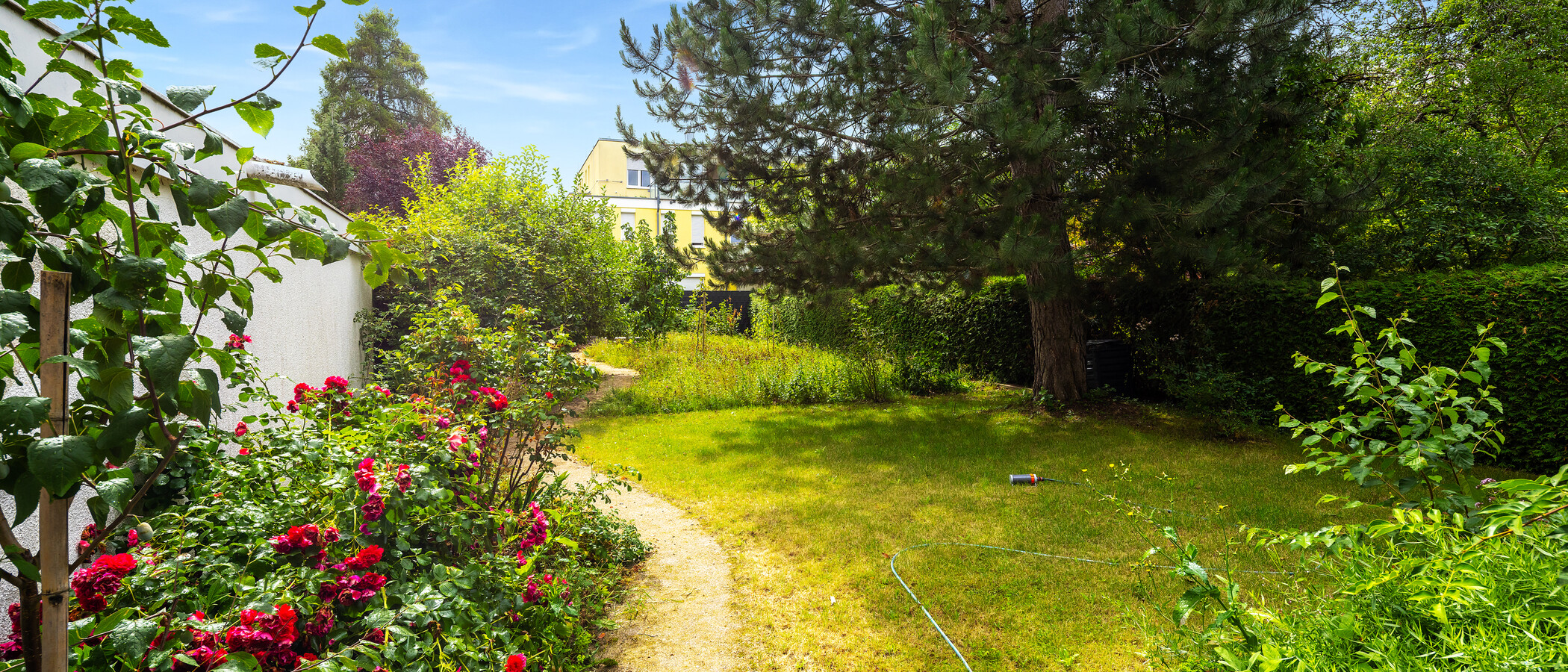 casa a schiera München Harlaching 03 giardino 11748