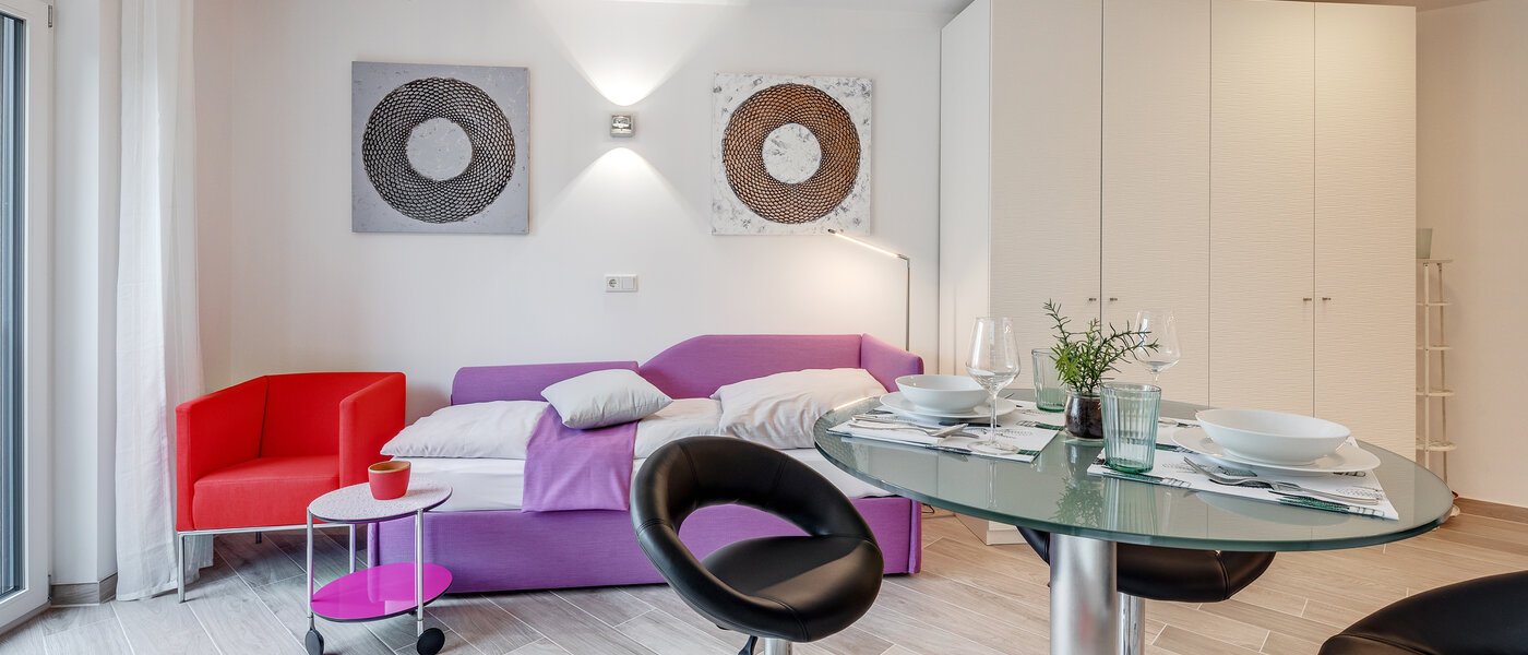 appartamento München Milbertshofen 03 zona living 11770