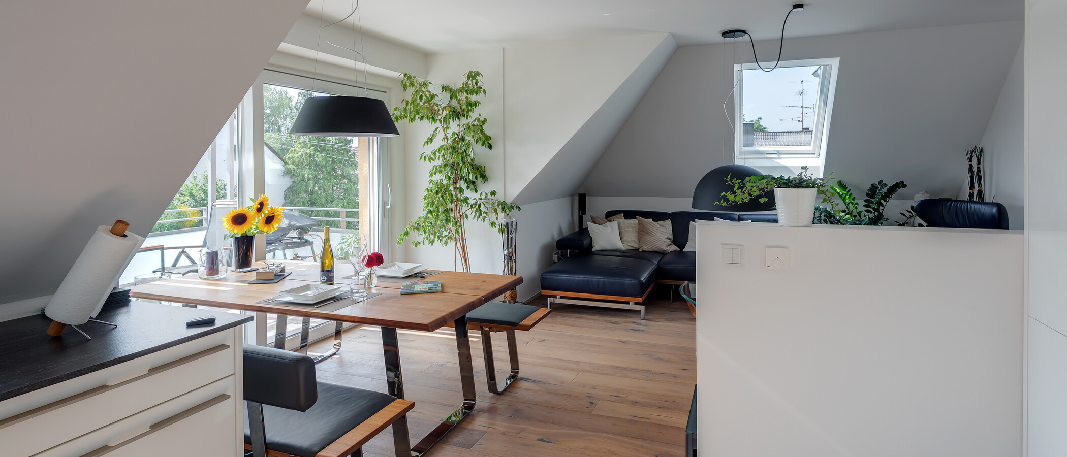 attico München Großhadern 04 cucina 11784