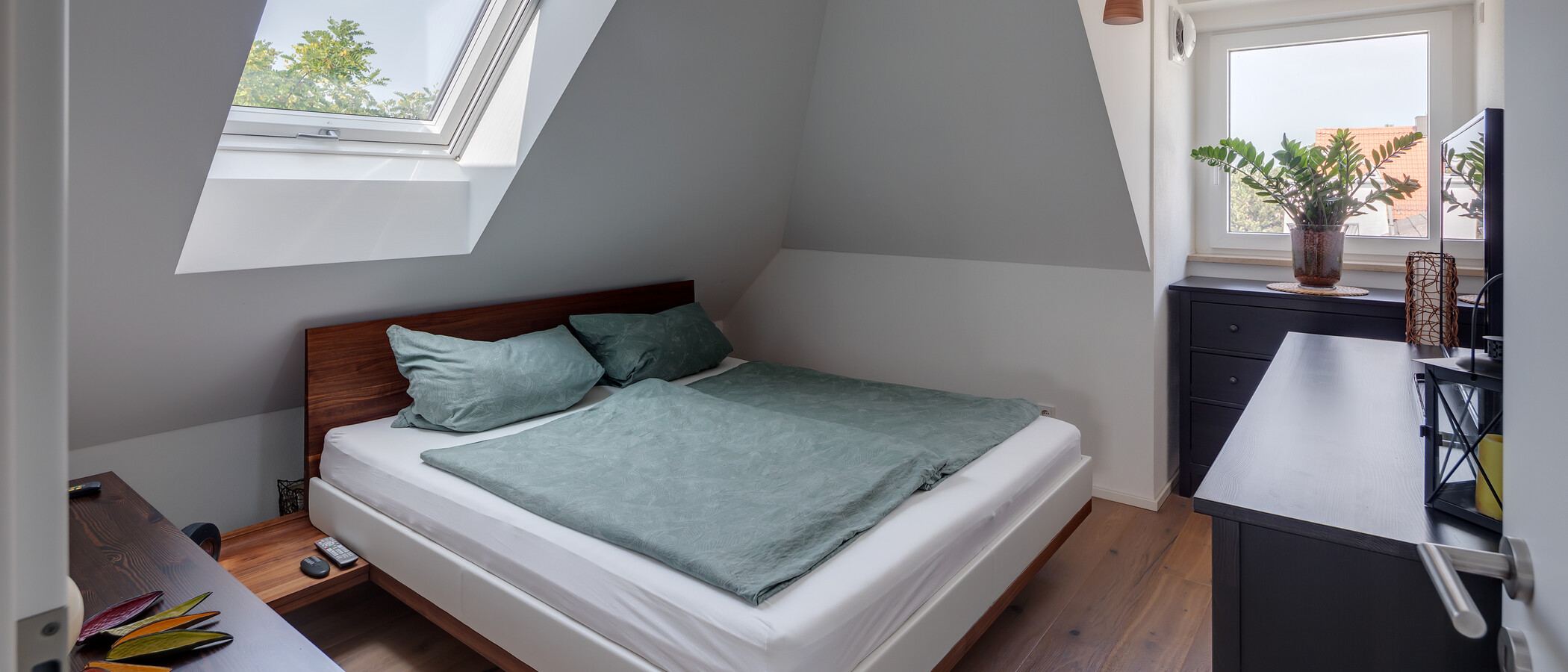attico München Großhadern 01 camera da letto 11784