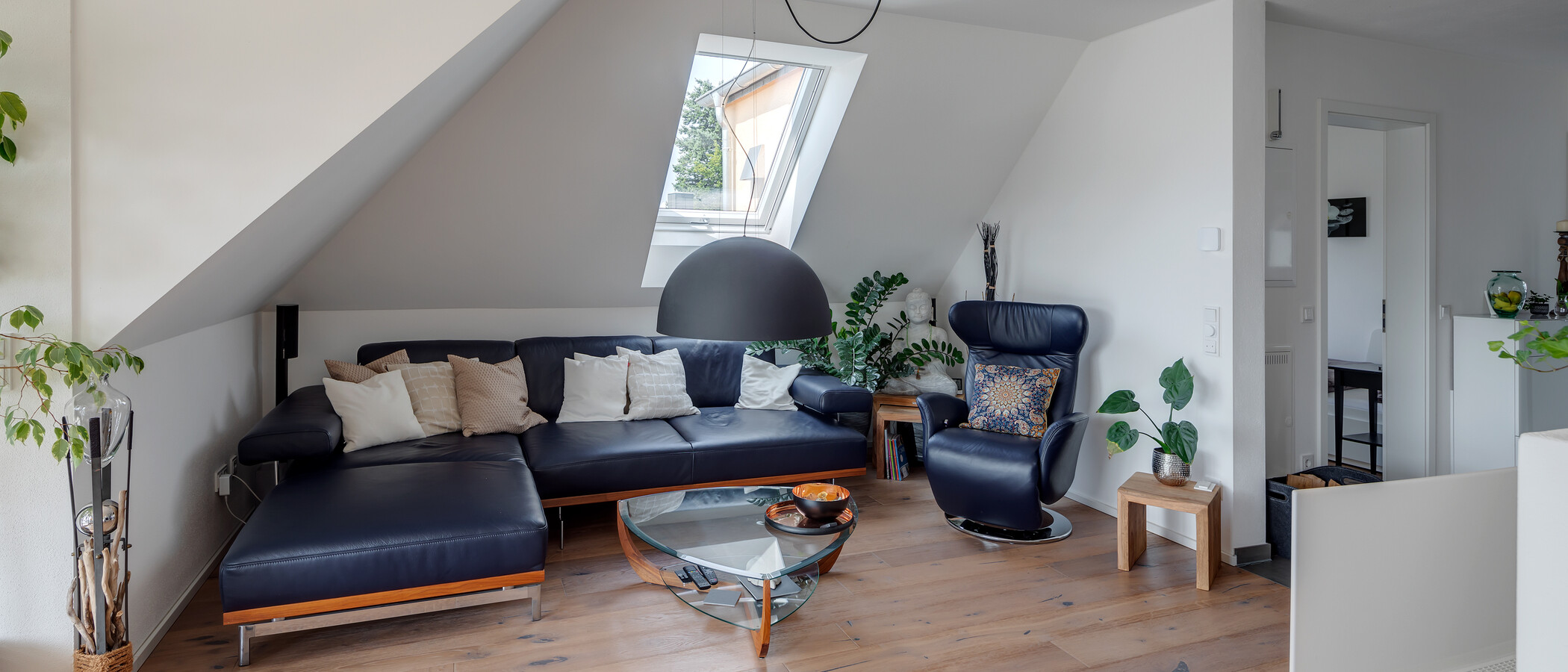 attico München Großhadern 02 zona living 11784