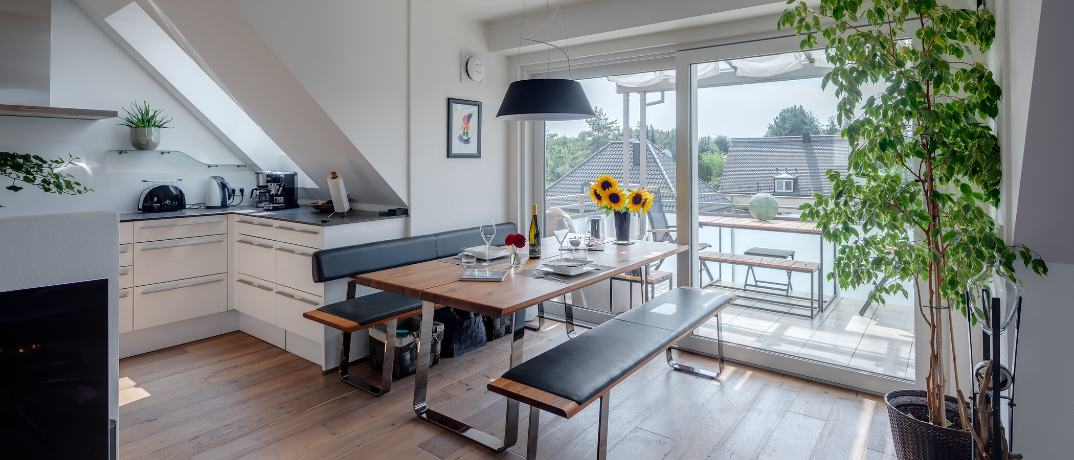 attico München Großhadern 04 zona living 11784