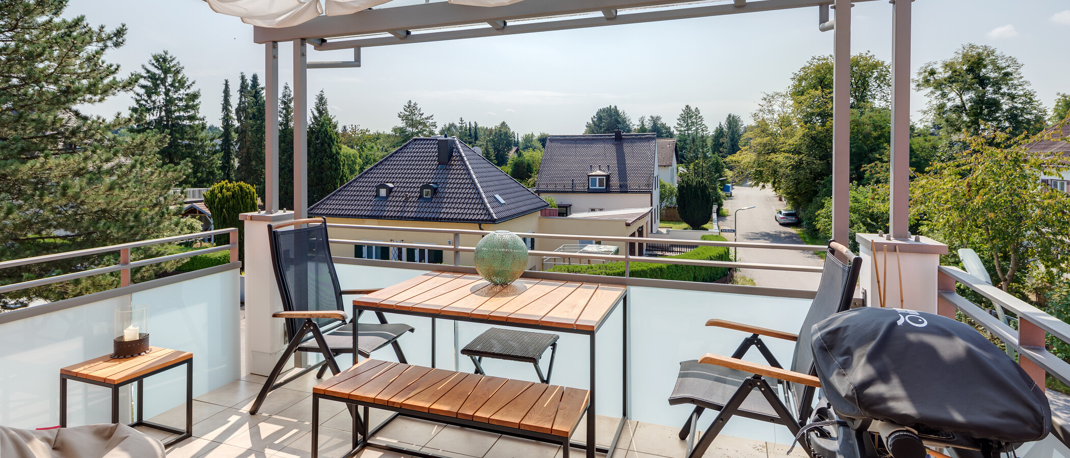 attico München Großhadern 01 terrazza sul tetto 11784