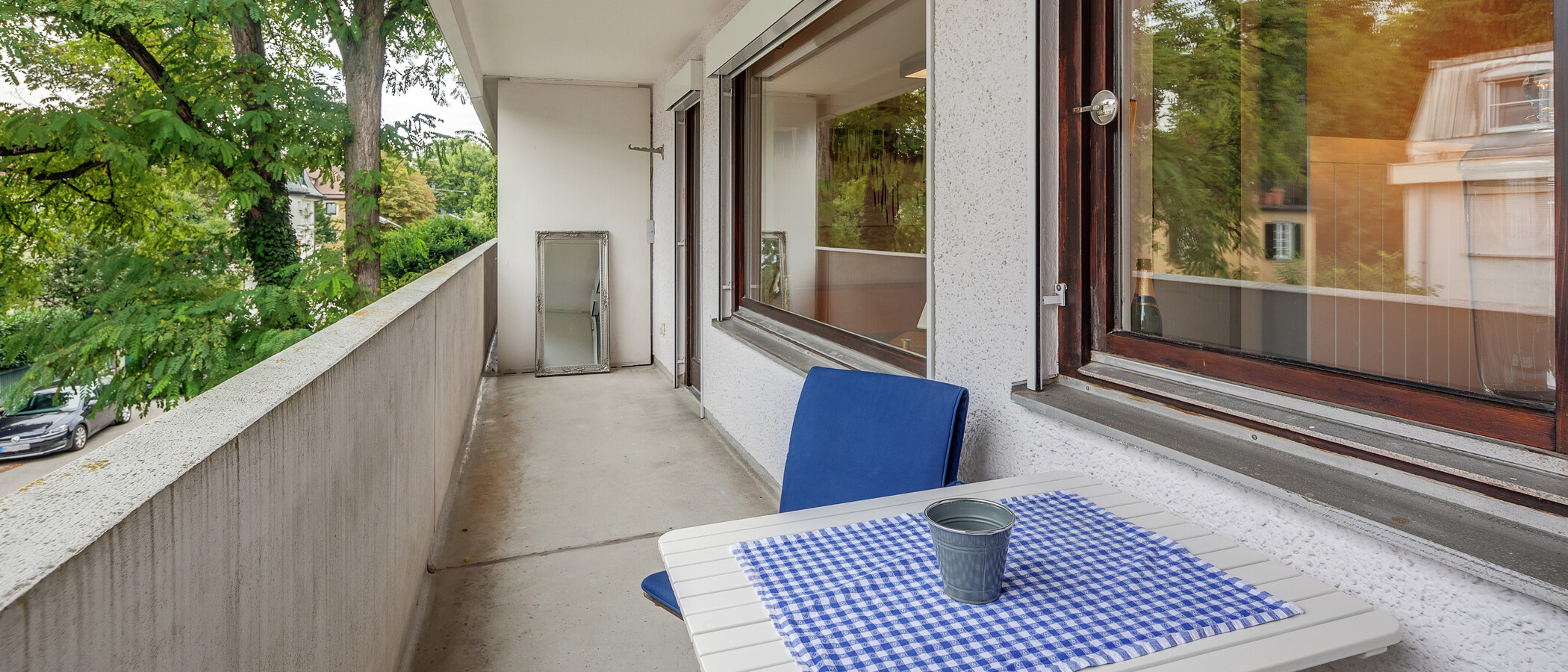 appartamento München Bogenhausen 02 balcone 11797