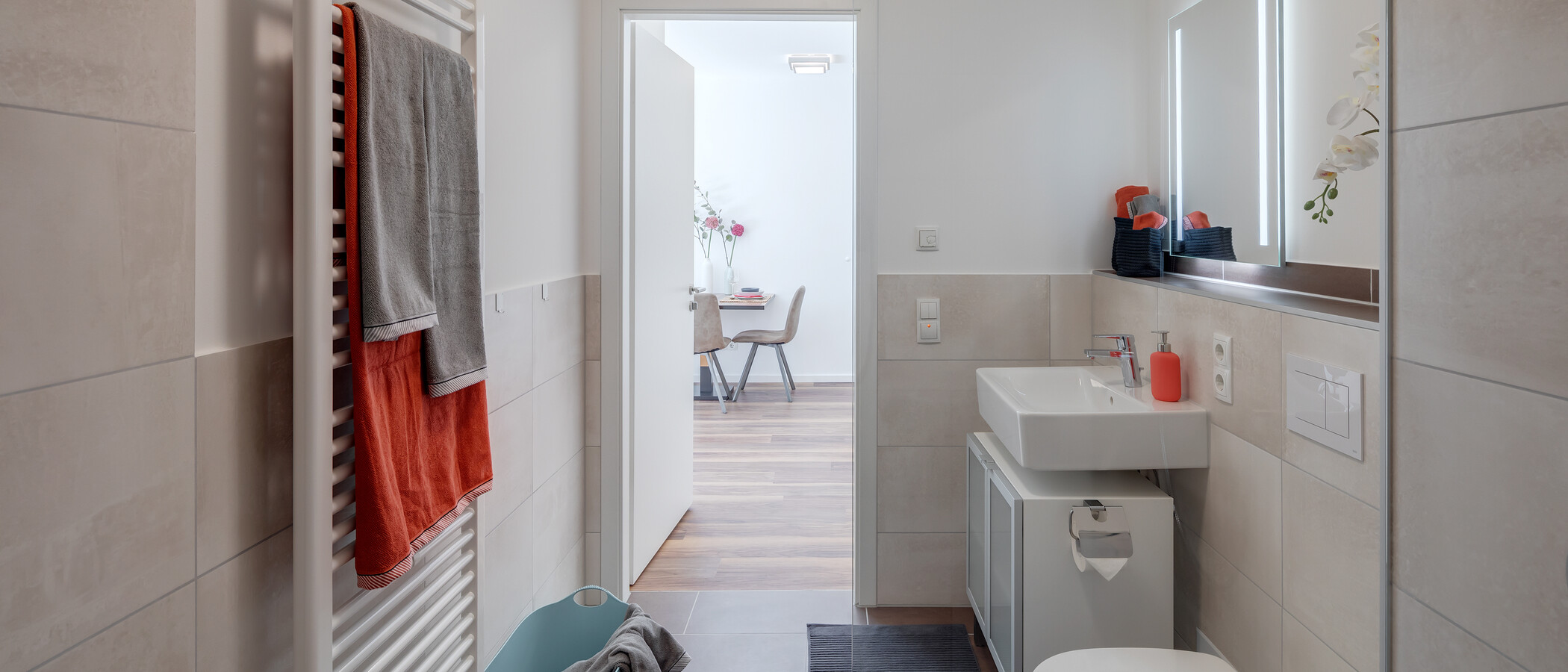 appartamento München Milbertshofen 02 bagno 11804