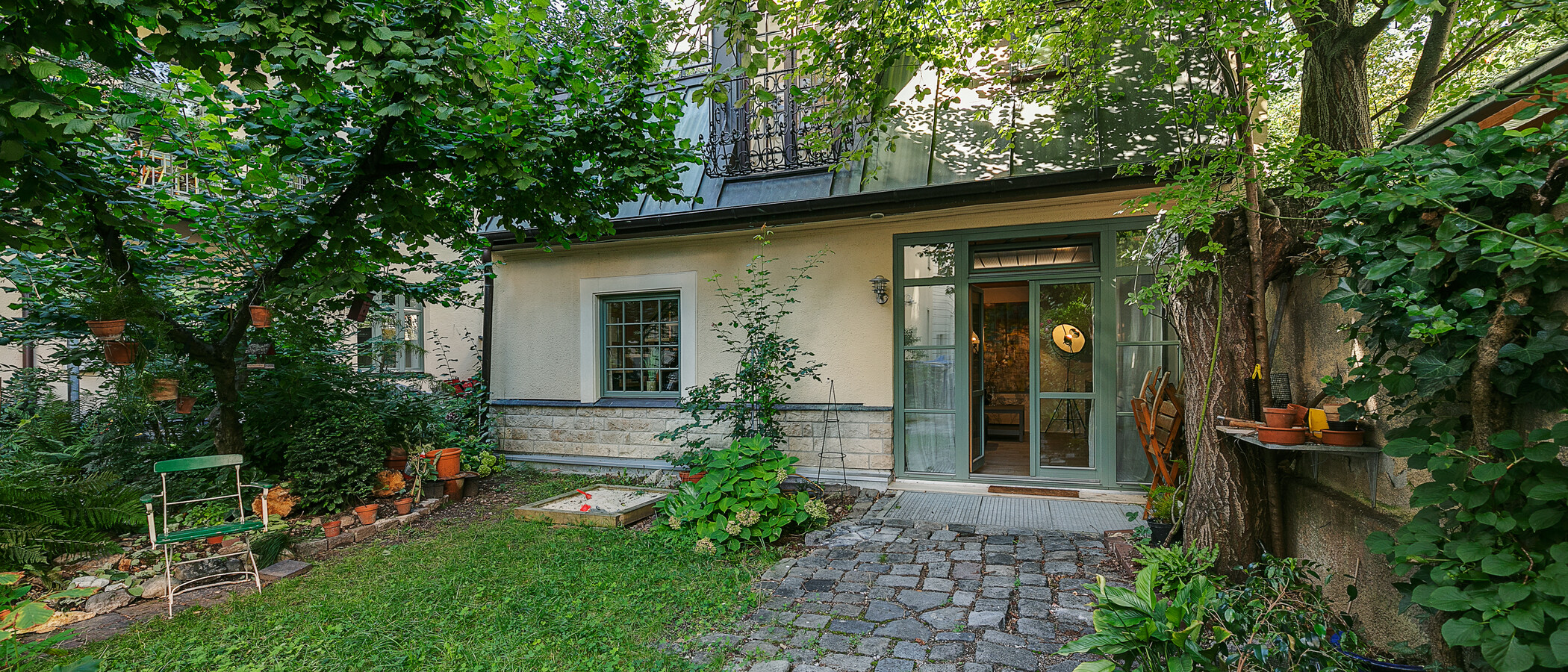 maisonette München Westend 01 giardino 11814