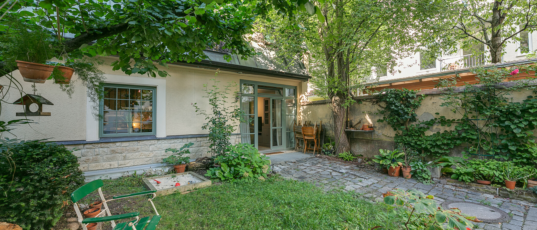 maisonette München Westend 02 giardino 11814