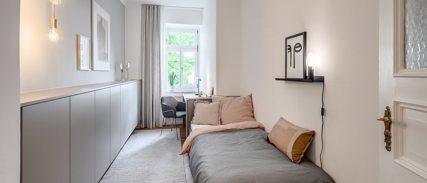 appartamento München Haidhausen 01 2° camera da letto 11821