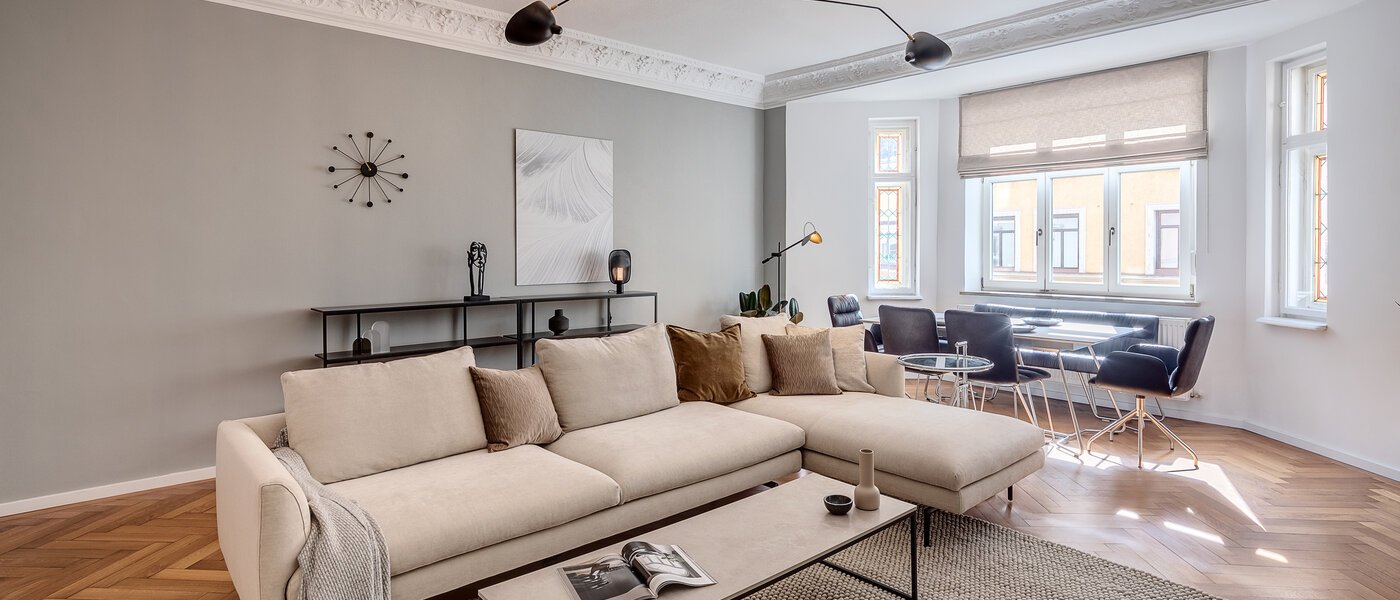 appartamento München Haidhausen 01 zona living 11821