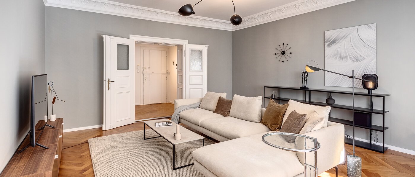 appartamento München Haidhausen 02 zona living 11821