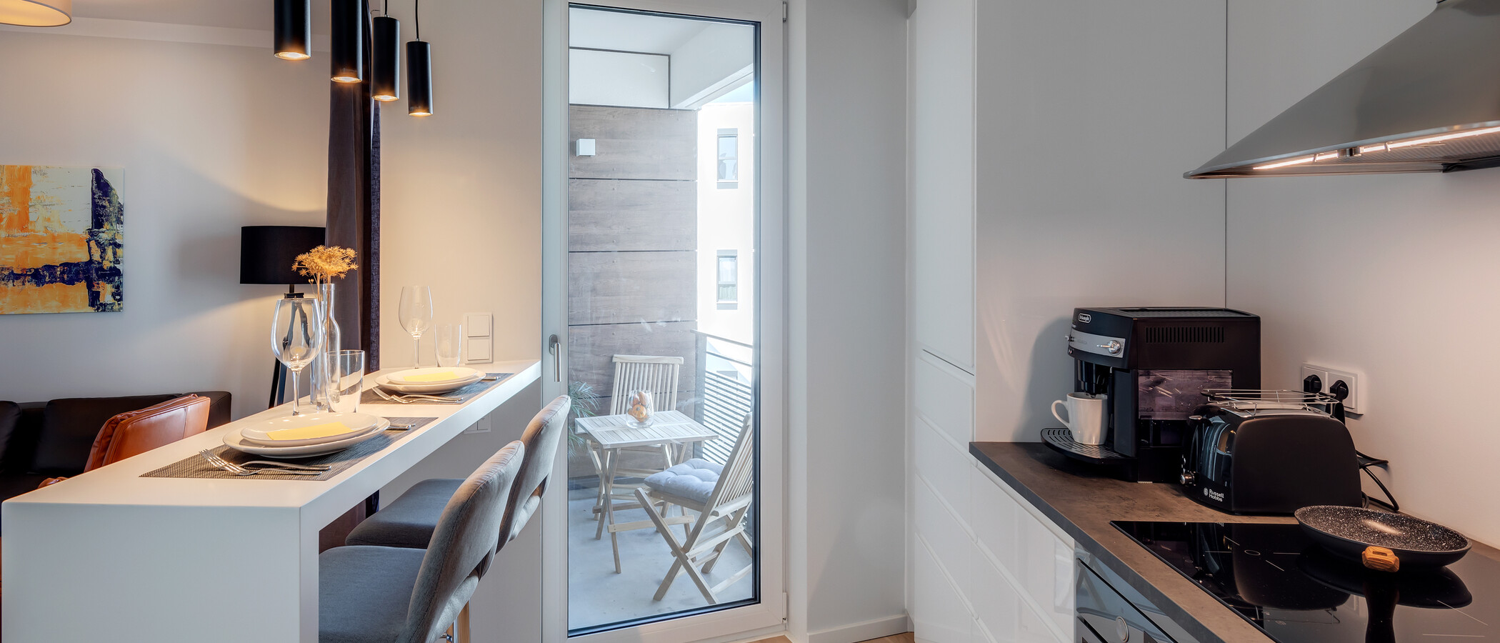 appartamento München Neuhausen 02 cucina 11831