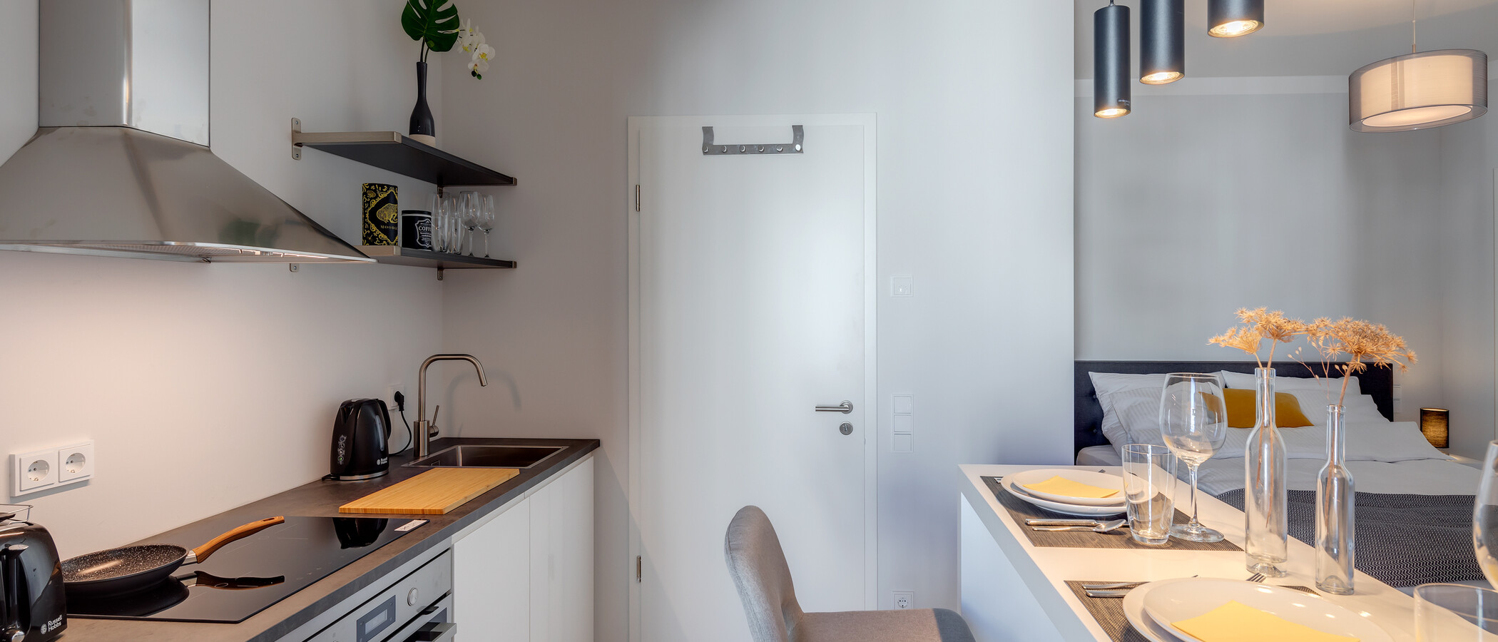appartamento München Neuhausen 04 cucina 11831