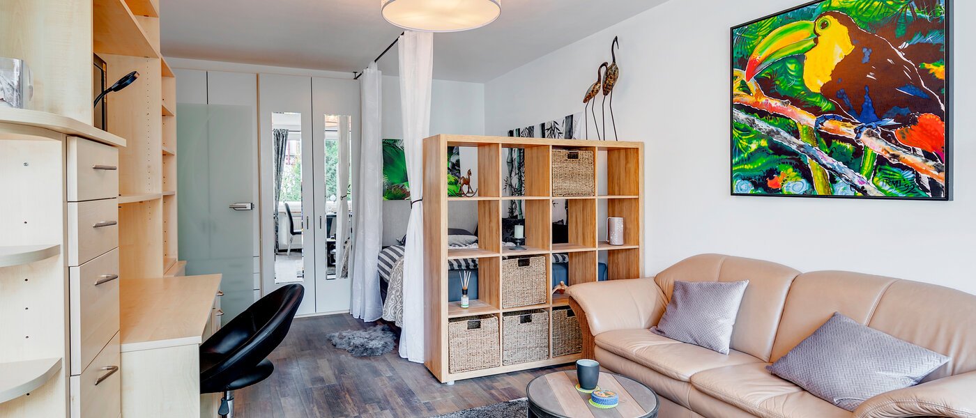 appartamento München Solln 04 zona living 11832