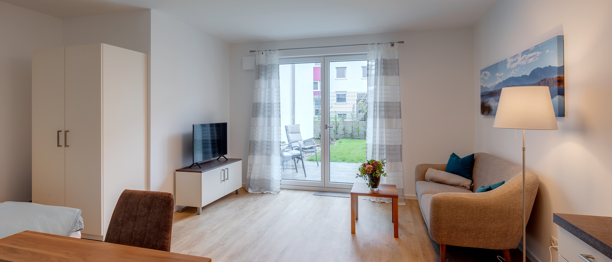 appartamento München Milbertshofen 02 zona living 11842