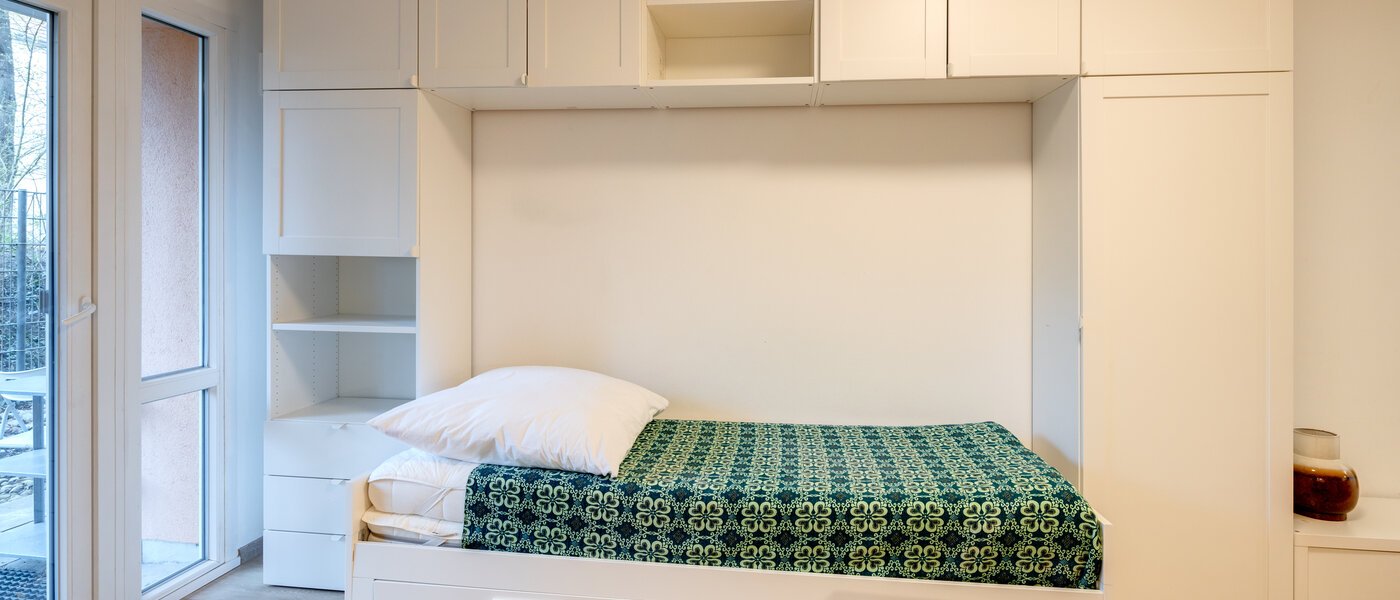 abitazione München Schlachthofviertel 01 zona notte 11848