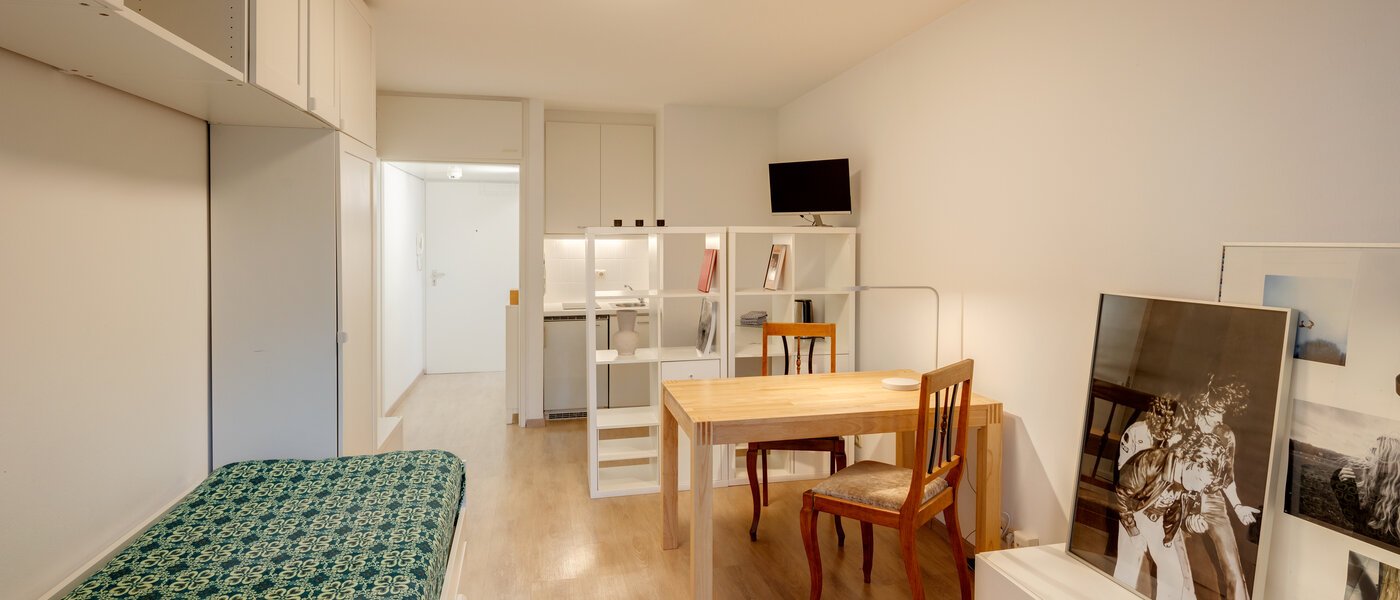 abitazione München Schlachthofviertel 01 zona living 11848