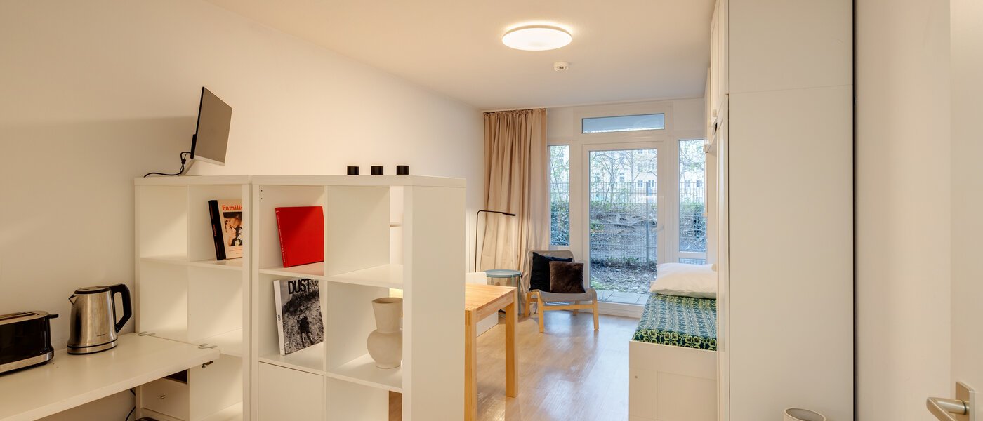 abitazione München Schlachthofviertel 02 zona living 11848