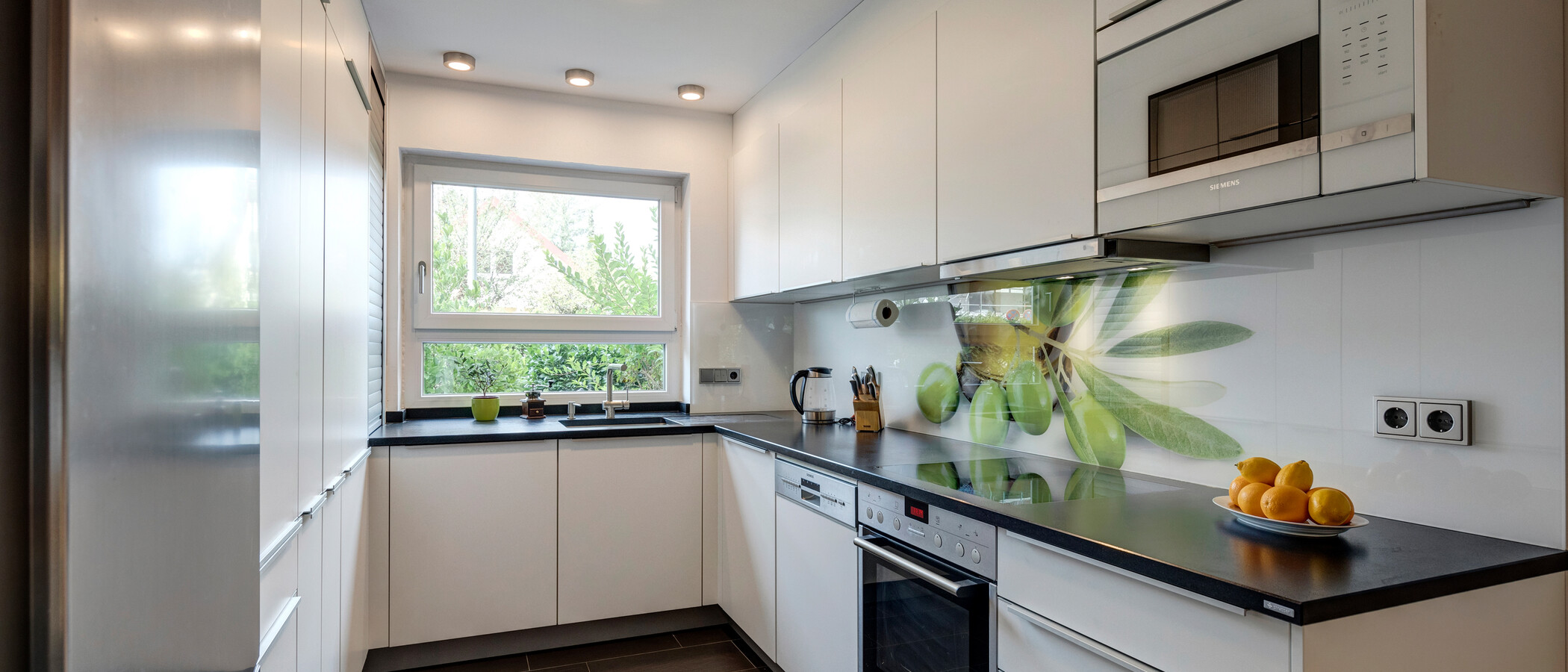 casa a schiera München Moosach 01 cucina 11852