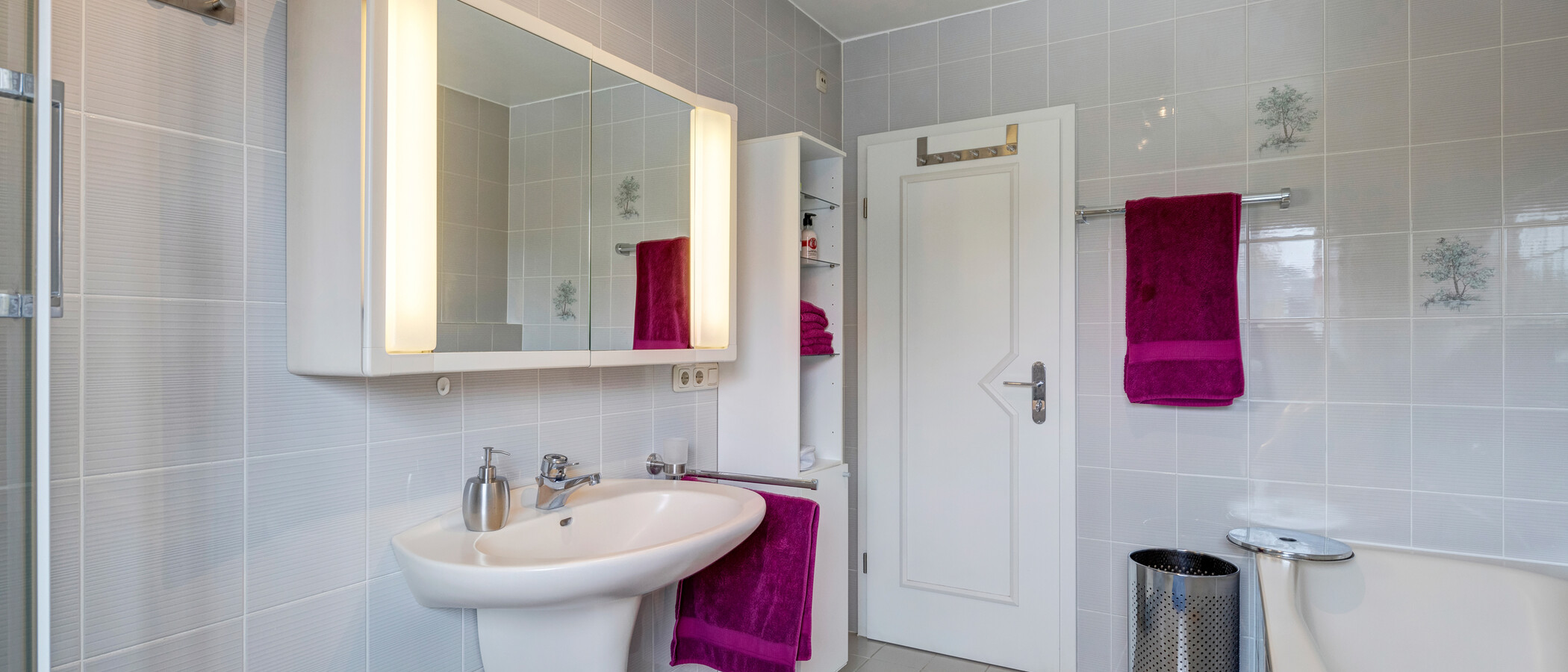 casa a schiera München Moosach 03 bagno 11852