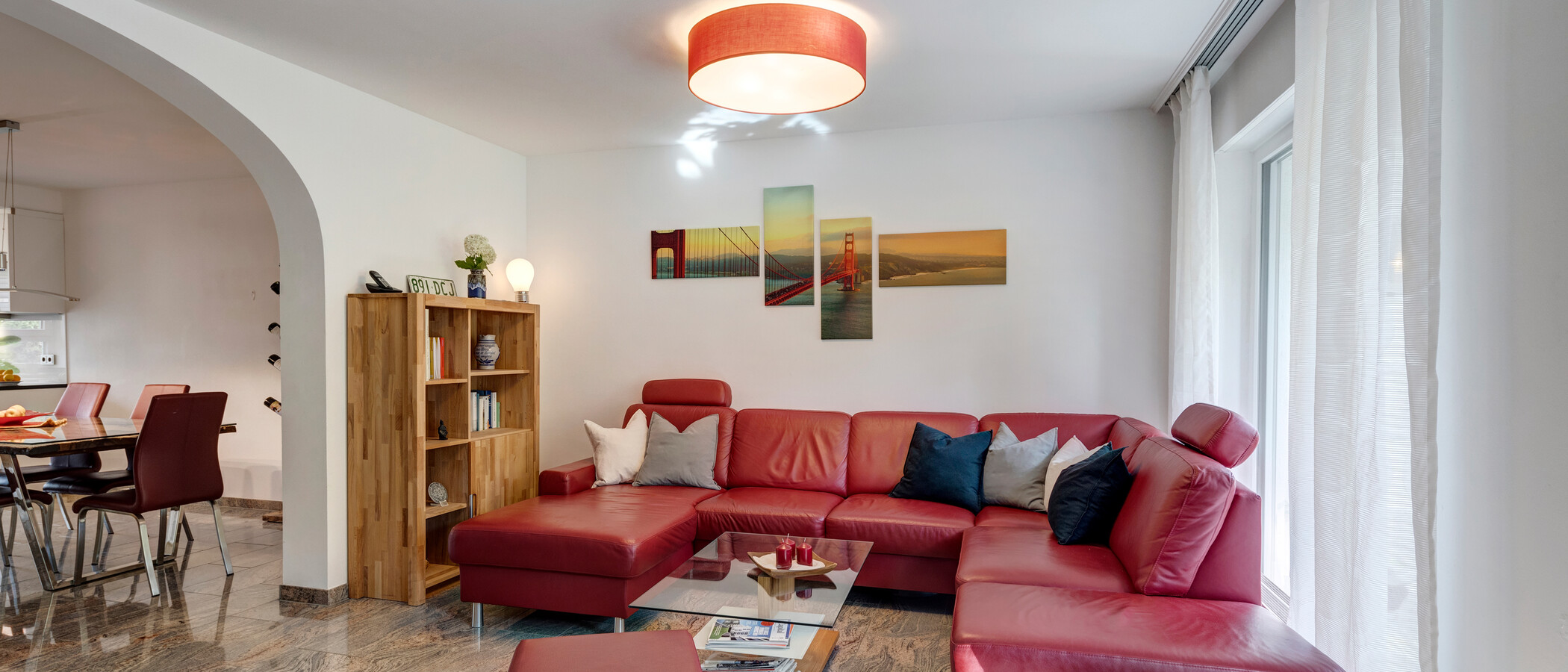 casa a schiera München Moosach 02 zona living 11852