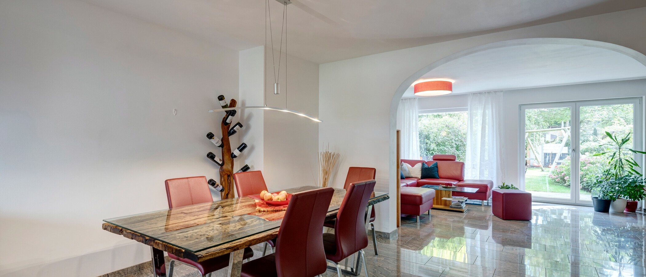 casa a schiera München Moosach 03 zona pranzo 11852
